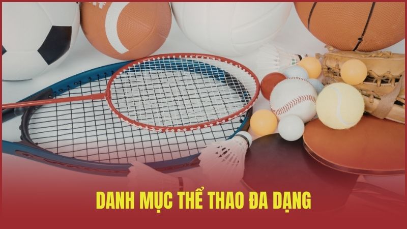 Danh mục thể thao đa dạng ngoài bóng đá trên 1GOM
